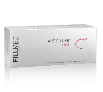 Fillmed Art Filler Lips 2 x 1ml Hyaluronic Acid Filler Gel for Lips with Lidocaine