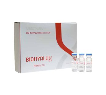 Biohyalux Mevita 18 Hyaluronic Acid Amino Mesotherapy Skin Booster 3.5ml x10 Vials